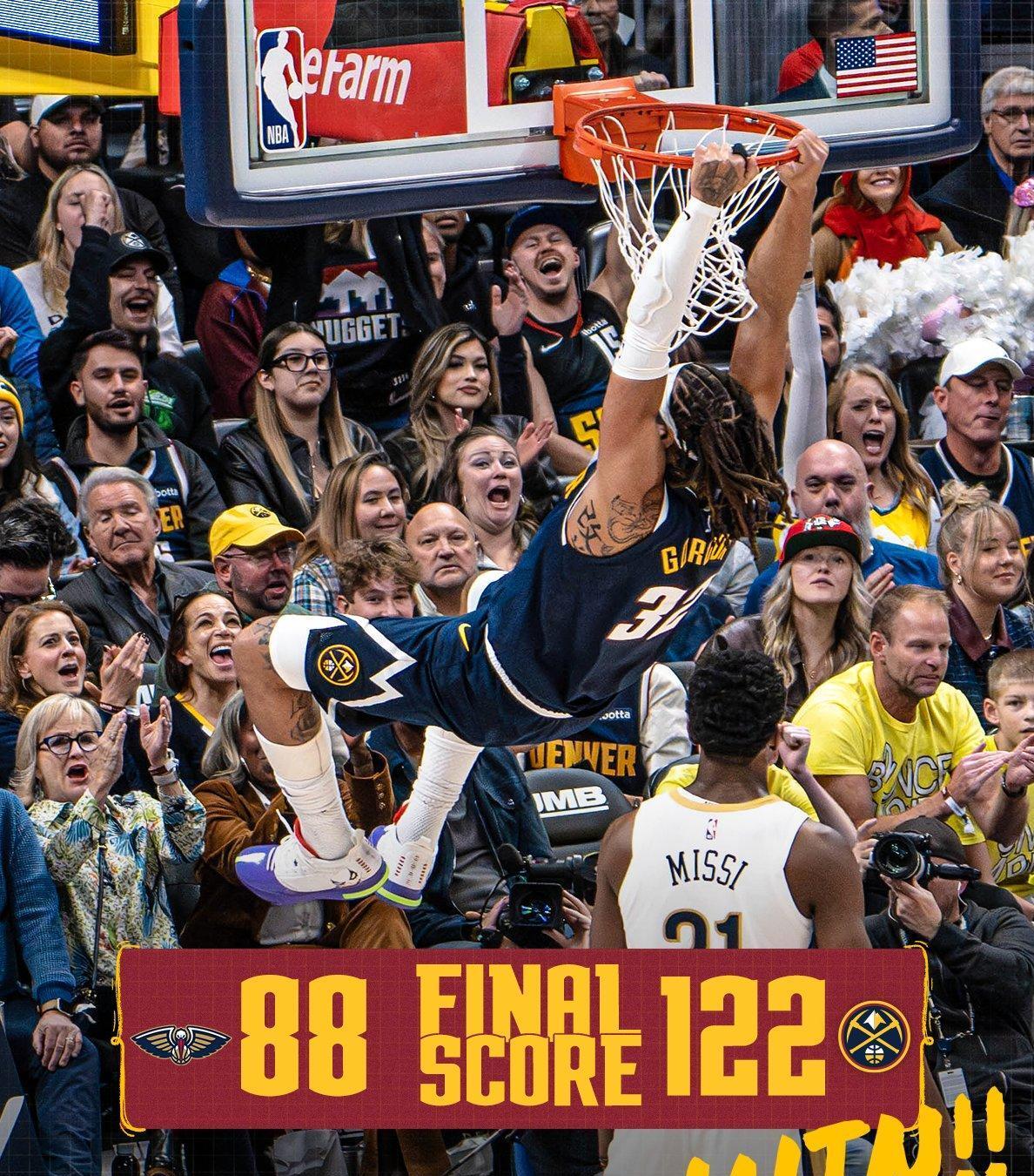 掘金绝杀江苏队，锡安惊艳四座